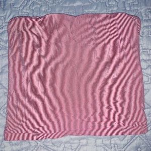 Red and white American eagle tube top